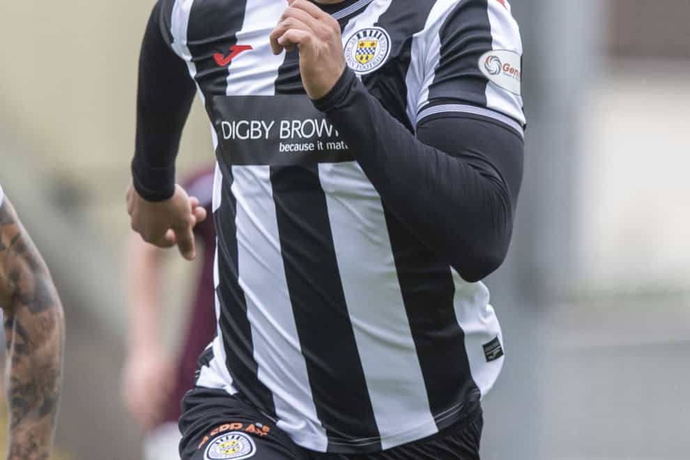 Charles Dunne is available for St Mirren (Jeff Holmes/PA)
