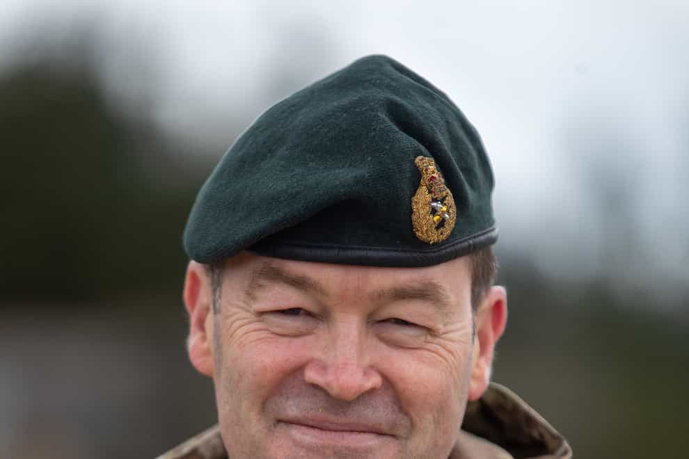 General Sir Patrick Sanders (Andrew Matthews/PA)