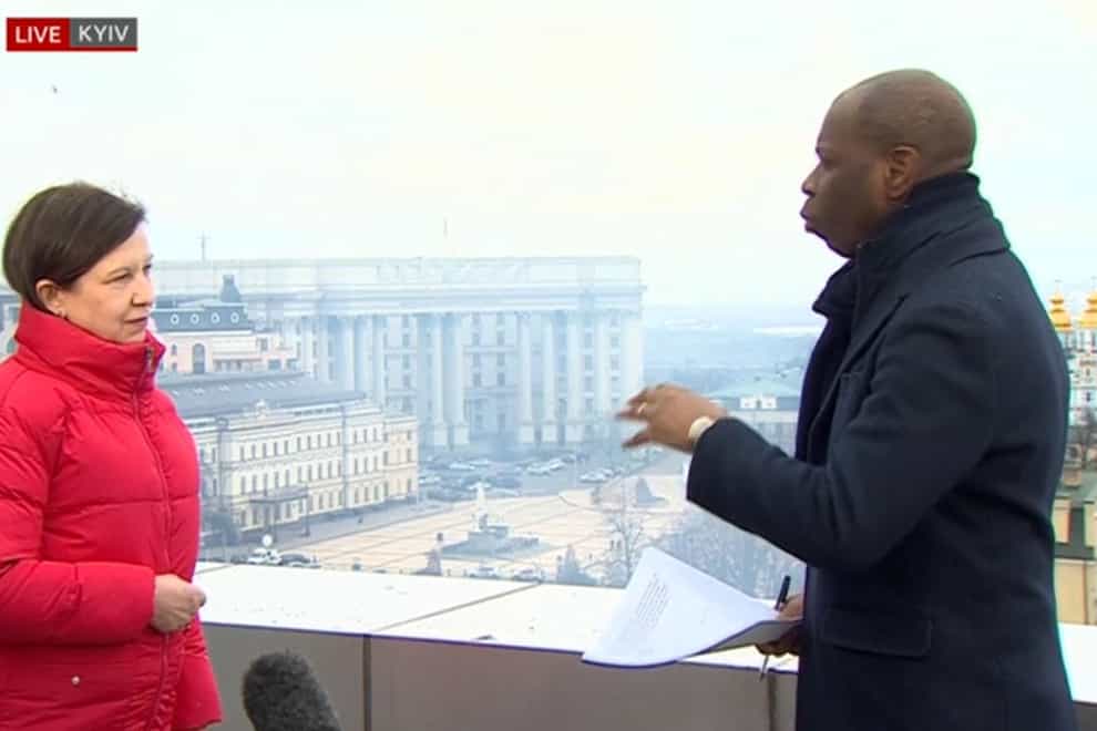 Clive Myrie and Lyse Doucet (BBC)