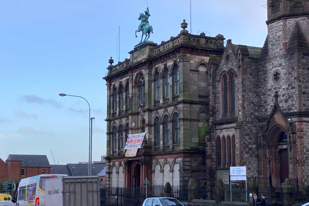 Clifton Street Orange Hall in north Belfast (Rebecca Black/PA)