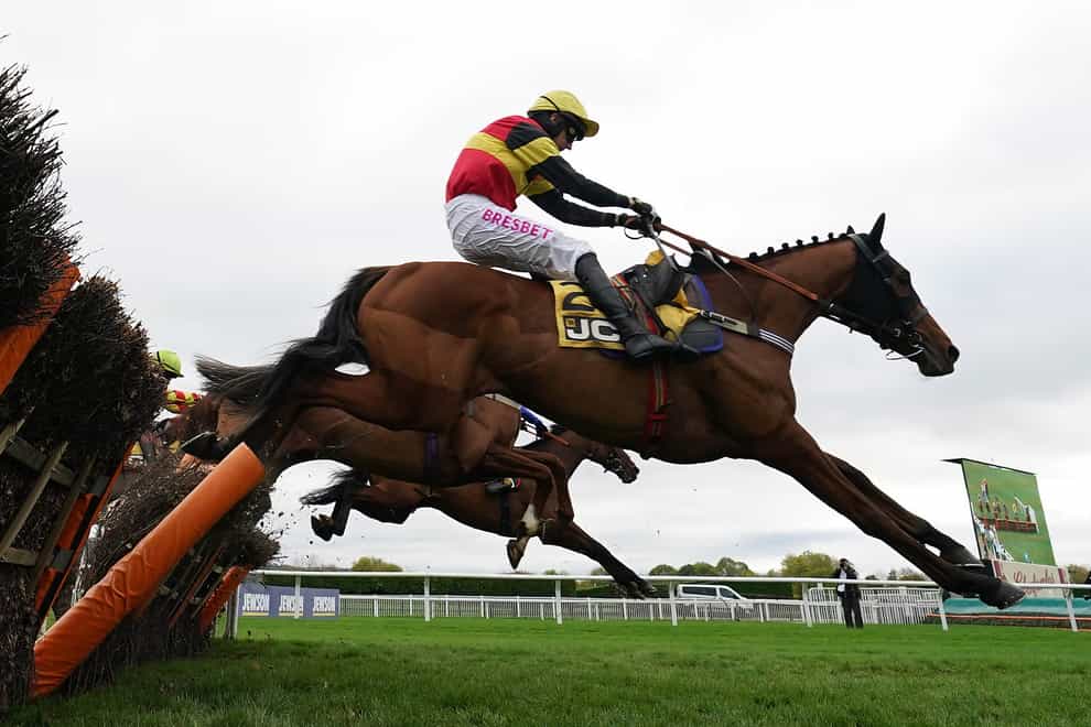 Knight Salute bids to remain unbeaten over timber in the Adonis Hurdle (David Davies/PA)