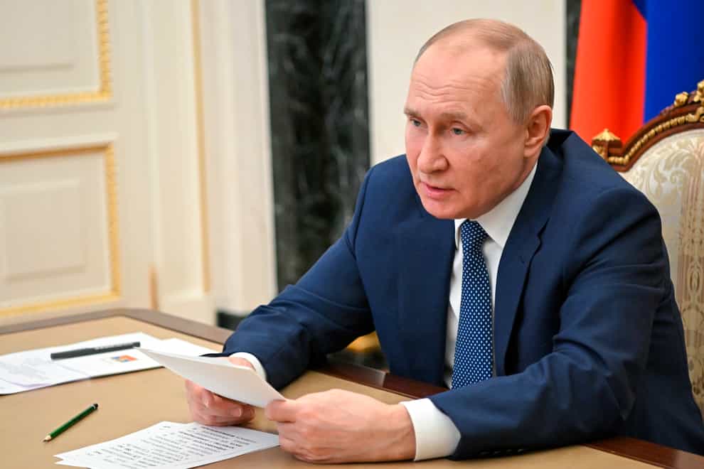 Vladimir Putin (Alexei Nikolsky/AP)
