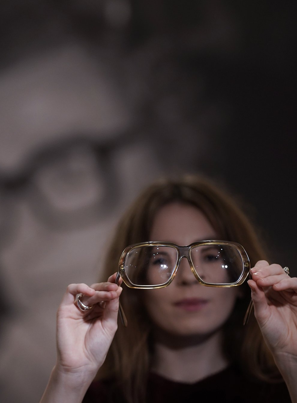 Film star Sir Michael Caine’s spectacles to go up for auction (Yui Mok/PA)