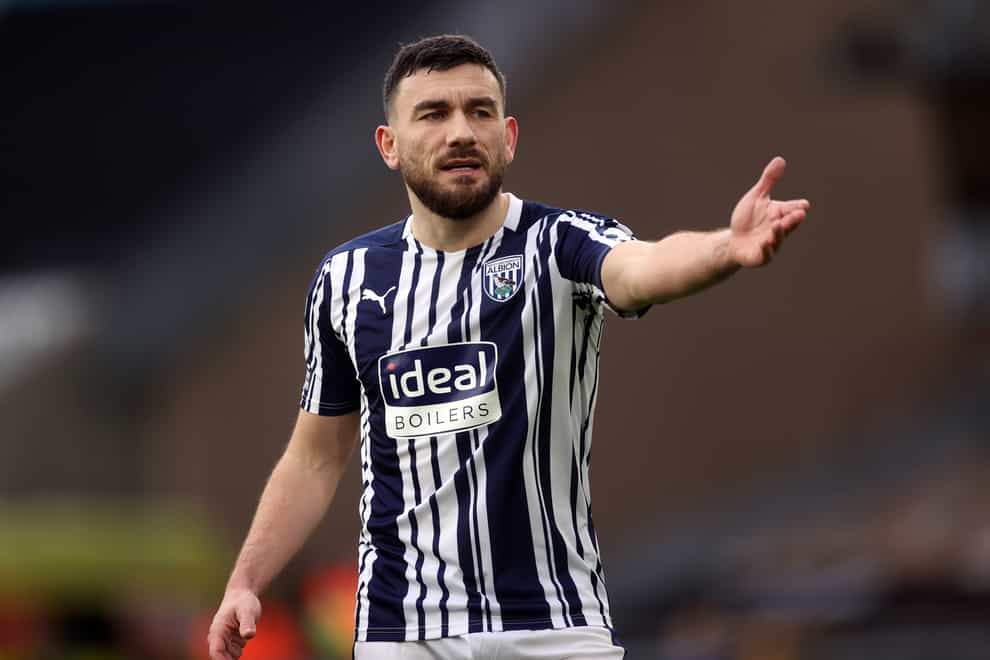 Robert Snodgrass has joined Luton until the end of the season after leaving West Brom last month (Carl Recine/PA)