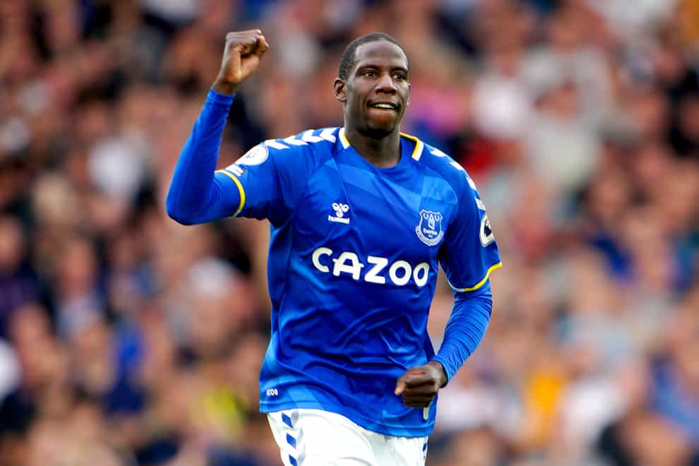 Abdoulaye Doucoure returns to Everton’s squad after a month out (Peter Byrne/PA)