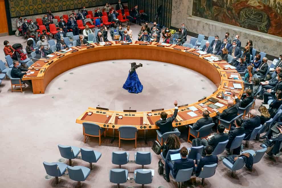 United Nations Security Council (John Minchillo/AP)