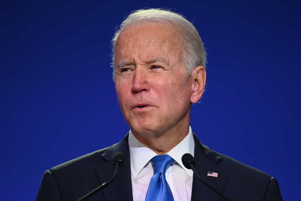 US President Joe Biden has signed a memorandum to provide up to 600 million dollars (£448 million) in ‘immediate military assistance’ to Ukraine as Russian forces closed in on Kyiv (Jeff J Mitchell/PA)