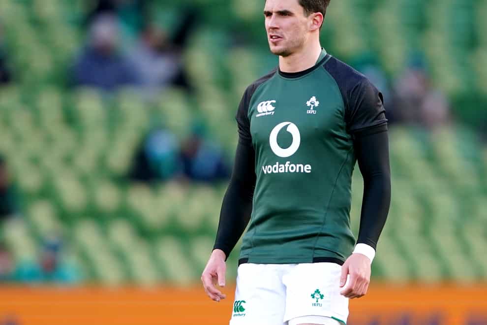 Joey Carbery will win his 30th Test cap on Sunday in Dublin (Brian Lawless/PA)
