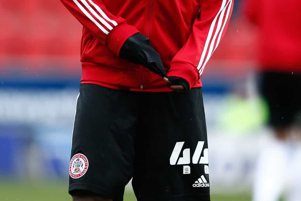 Korede Adedoyin scored for Accrington (Will Matthews/PA)