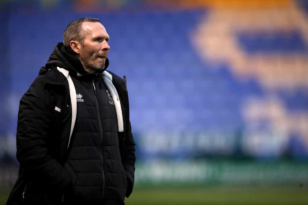 Michael Appleton was not happy after Lincoln’s lacklustre showing (Nick Potts/PA)