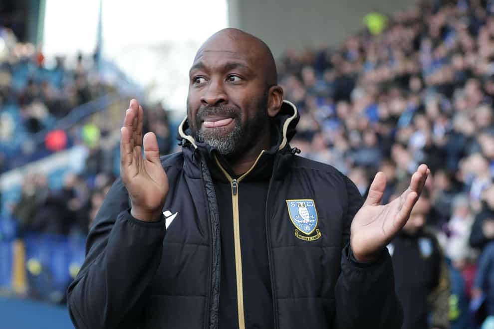 Darren Moore felt his side were good value for their win (Richard Sellers/PA)