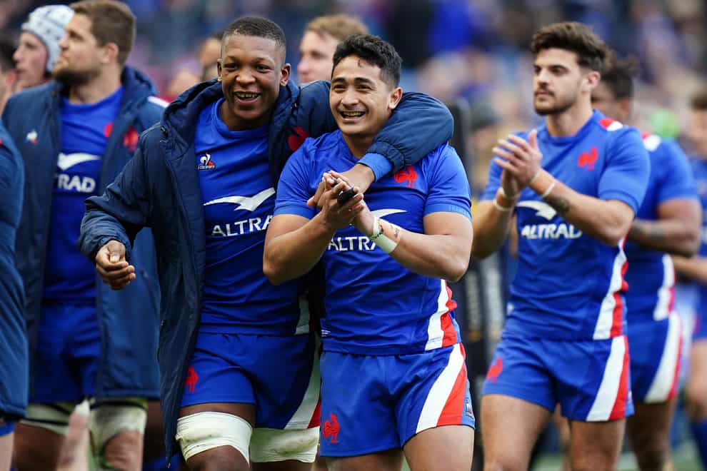 France were unstoppable at Murrayfield (Jane Barlow/PA)