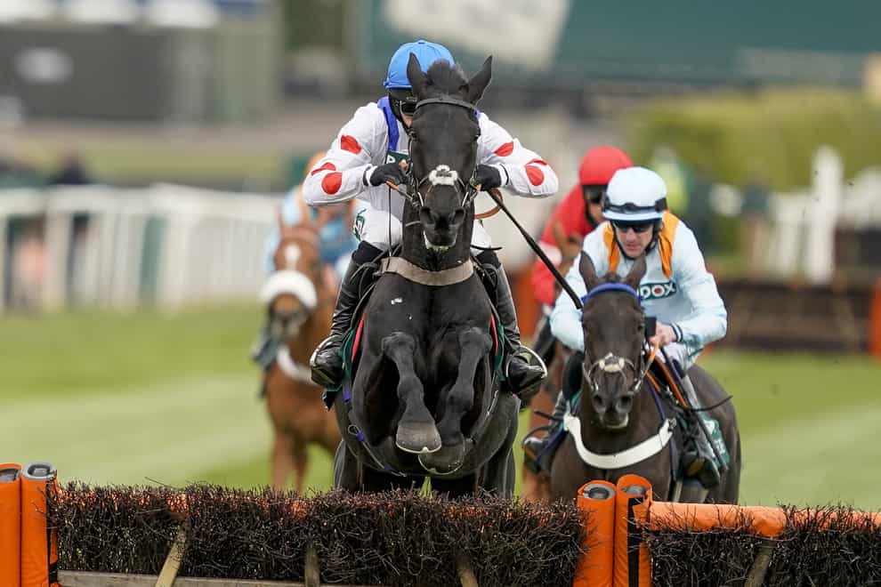 Monmiral and Harry Cobden will return to Liverpool for the Aintree Hurdle (Alan Crowhurst/PA)