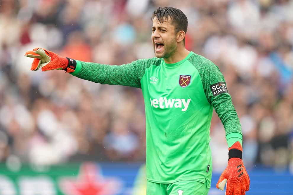 Lukasz Fabianski expects the race for fourth to go down to the wire (Mike Egerton/PA)