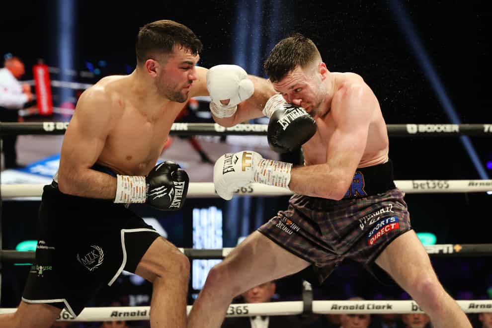 Judges are under scrutiny after Josh Taylor, right, was awarded victory over Jack Catterall (Steve Welsh/PA)