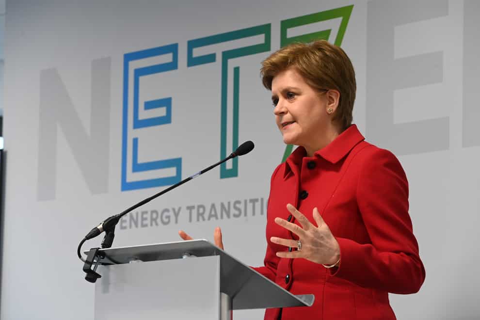 The First Minister was speaking during a visit to Aberdeen (Kenny Elrick/DCT Media/PA)