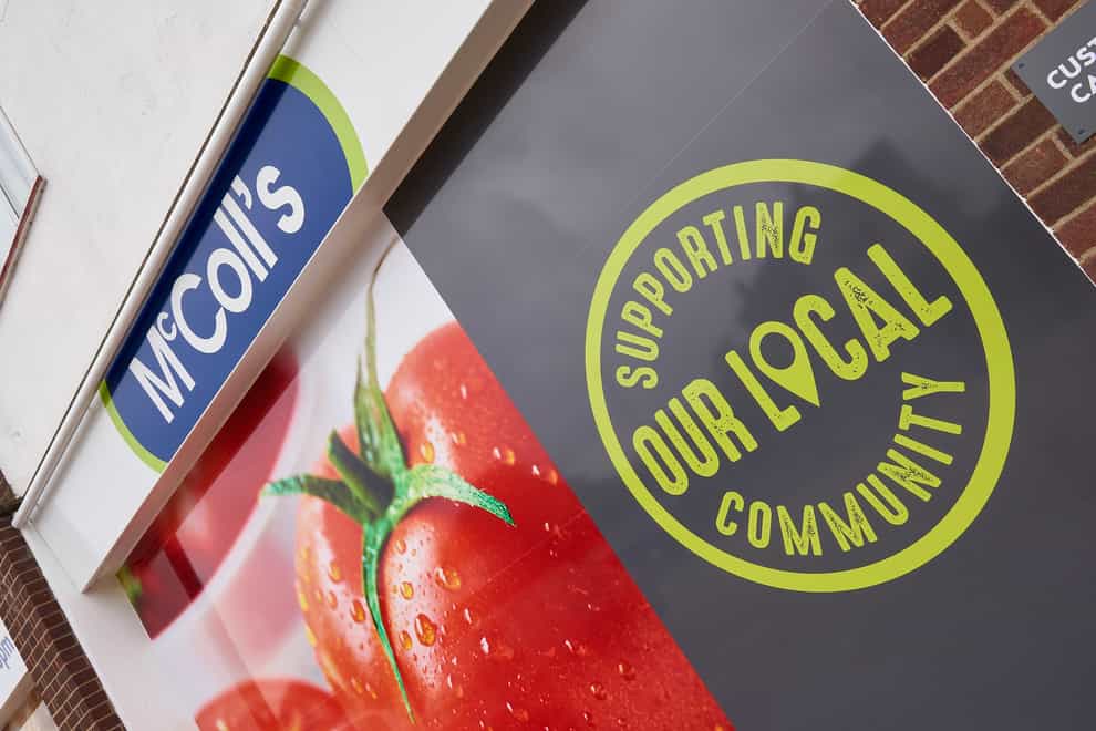 McColl’s is in talks with lenders to secure more funds (McColl’s/PA)