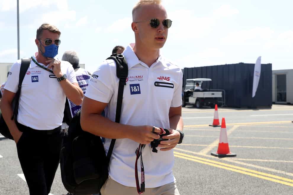 Nikita Mazepin could be banned from competing in Formula One (Bradley Collyer/PA)
