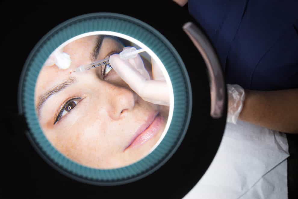 The Government wants to introduce a licensing scheme to ensure consistent standards for practitioners of Botox and fillers as well as hygiene and safety standards for premises (David Parry/PA)