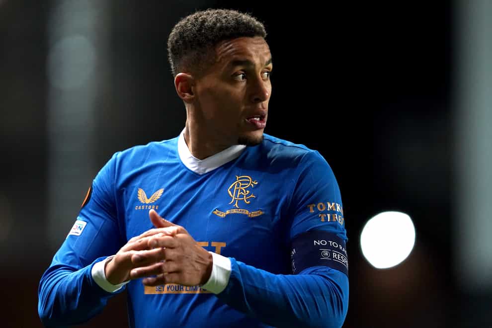 James Tavernier knows it will be hard to overhaul Celtic this season (Andrew Milligan/PA)