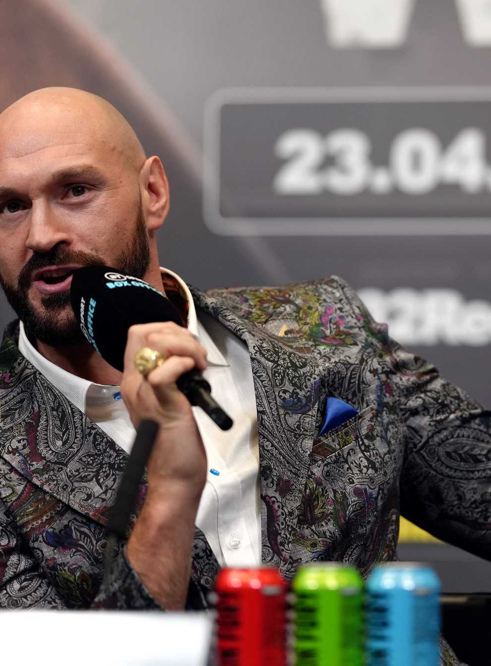 Tyson Fury, pictured, will defend his WBC heavyweight title next month against Dillian Whyte (John Walton/PA)