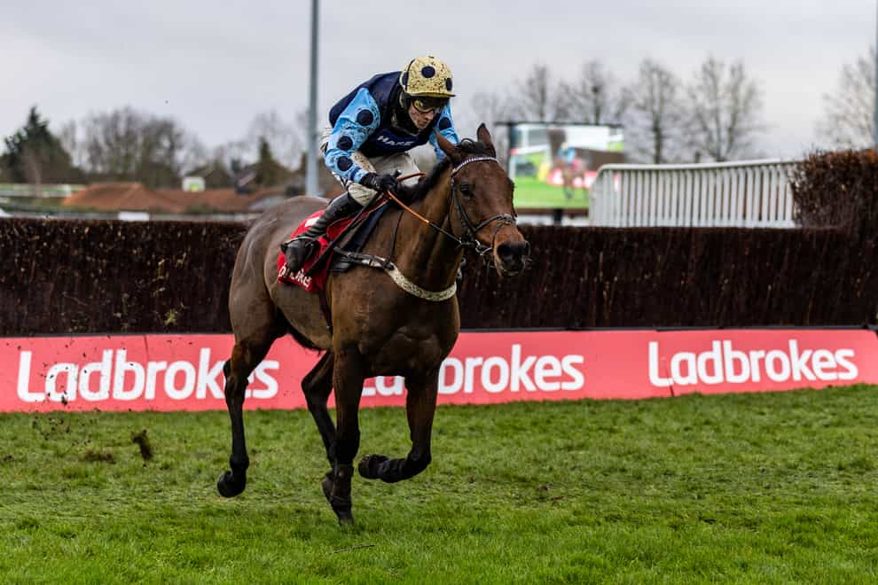 Edwardstone is having his work stepped up ahead of the Sporting Life Arkle Trophy at Cheltenham (Steve Paston/PA)