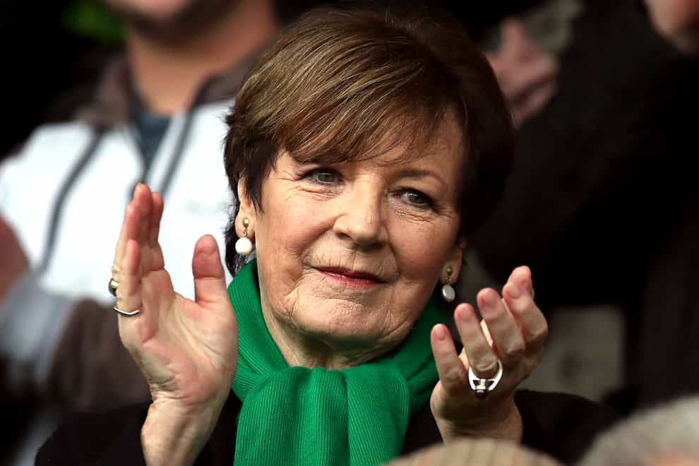 The world is in chaos but I’m staying optimistic, says Delia Smith (Chris Radburn/PA)