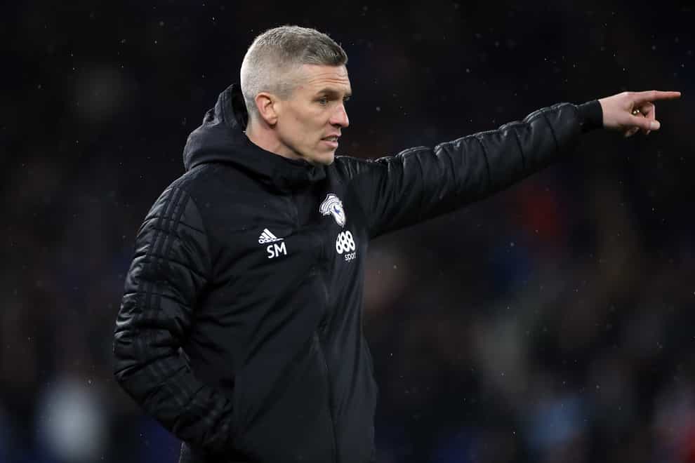 Cardiff manager Steve Morison has extended his contract until the summer of 2023 (PA)