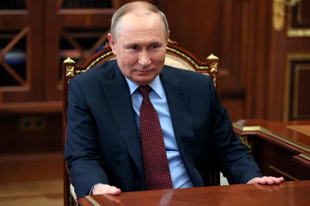 Russian President Vladimir Putin (Mikhail Klimentyev/AP)