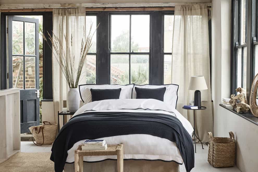 Style up your bedroom for spring (The White Company/PA)