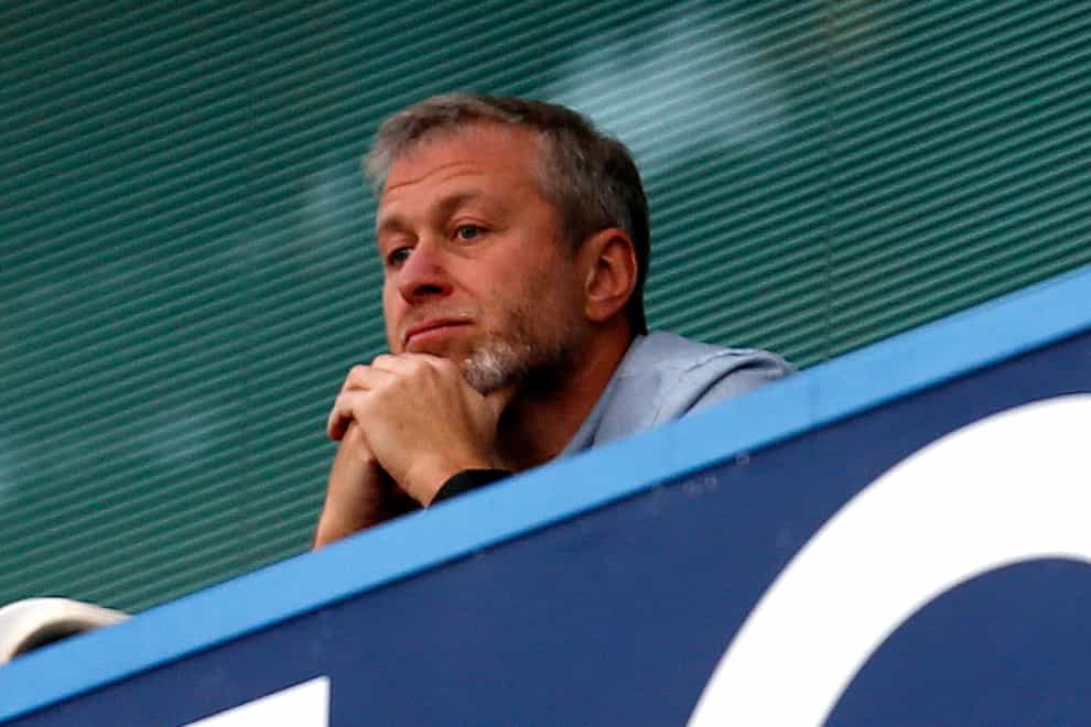Chelsea owner Roman Abramovich has announced he is to sell the Premier League club (Jed Leicester/PA)