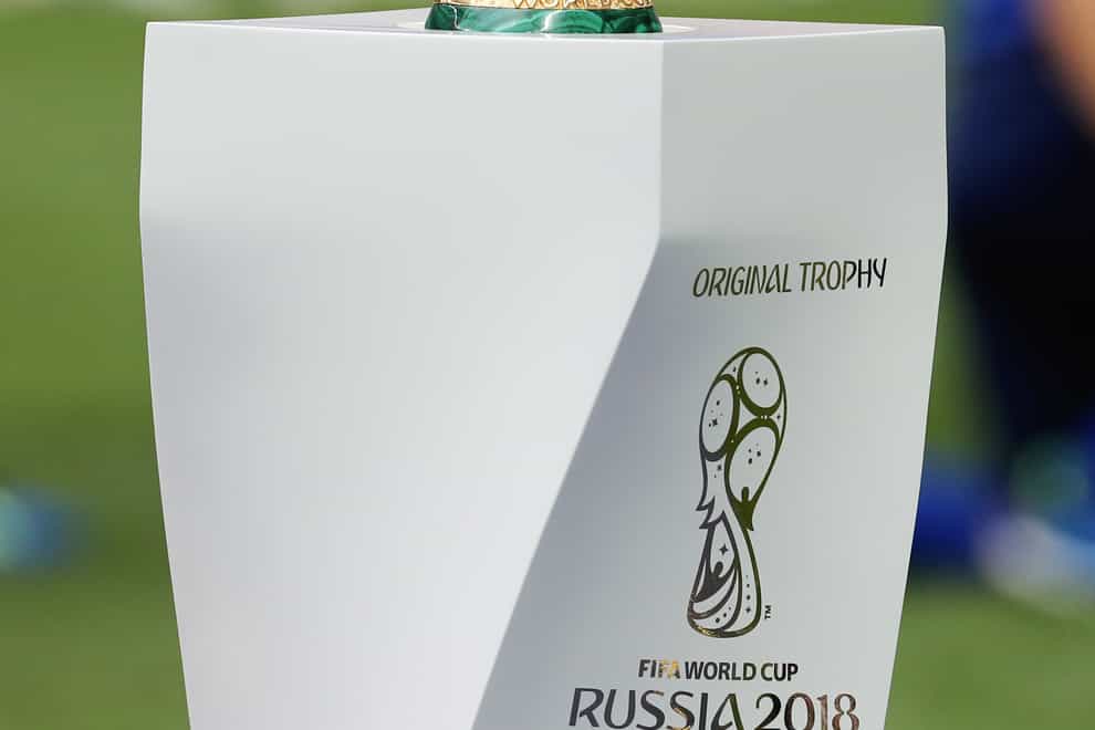UEFA President Aleksander Ceferin believes the biennial World Cup idea will be ‘off the table’ soon (Owen Humphreys/PA)