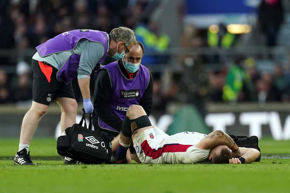 Luke Cowan-Dickie suffered a knee injury against Wales (Mike Egerton/PA)