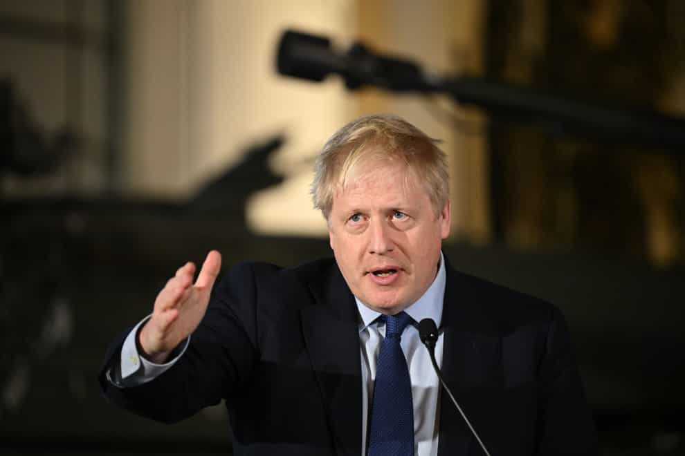 Prime Minister Boris Johnson has said Russia’s shelling of a nuclear power station in the south-eastern Ukrainian city of Zaporizhzhia could ‘directly threaten the safety of all of Europe’ (Leon Neal/PA)