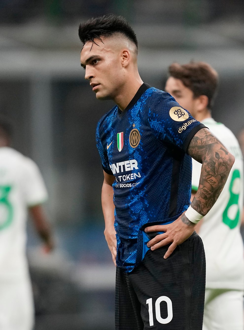 Inter Milan’s Lautaro Martinez (AP Photo/Antonio Calanni)