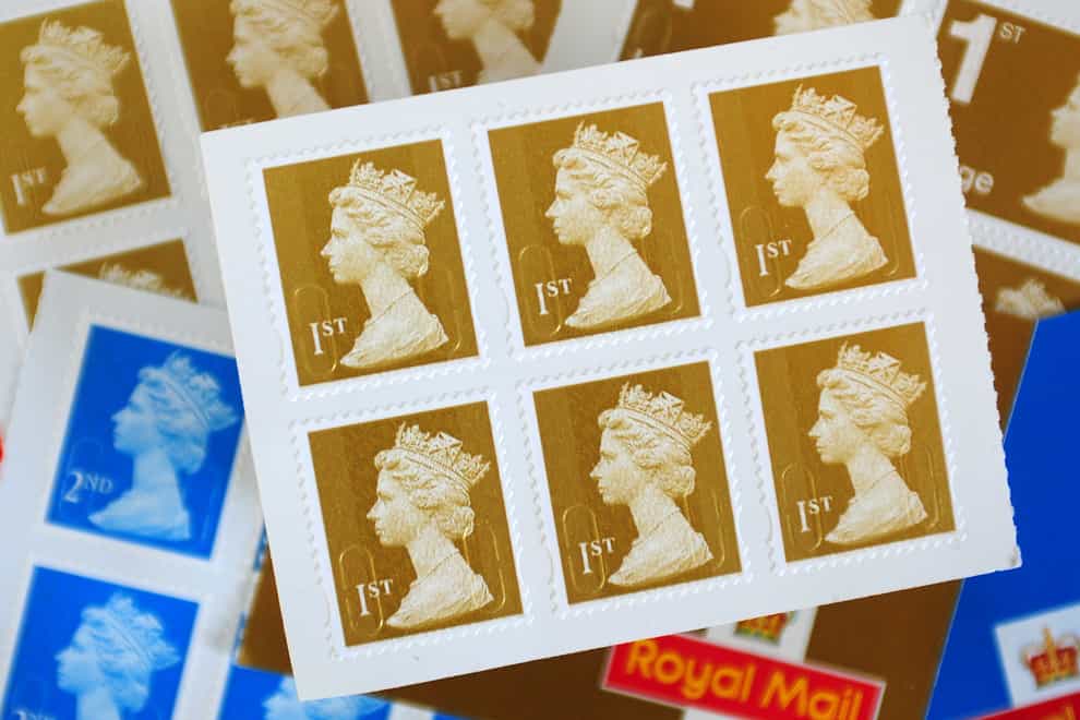 Stamp prices are to increase from April (Rui Vieira/PA)