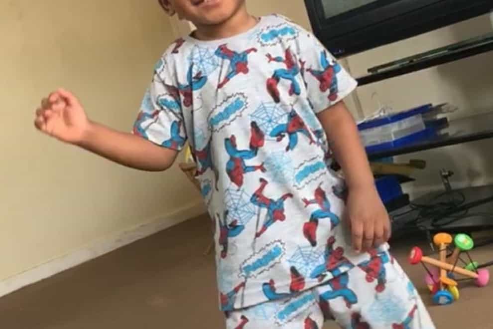 Two-year-old Kyrell Matthews died after being found in cardiac arrest at his home in Thornton Heath, south London, in October 2019 (Metropolitan Police/PA)