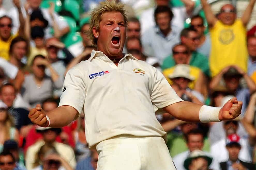Australian spinner Shane Warne took 708 Test wickets during an illustrious 15-year international career (Rui Vieira/PA)