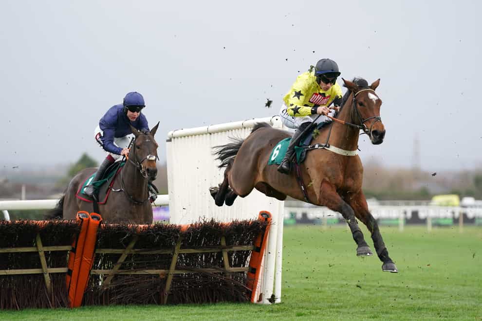 North Lodge in action at Aintree (Tim Goode/PA)