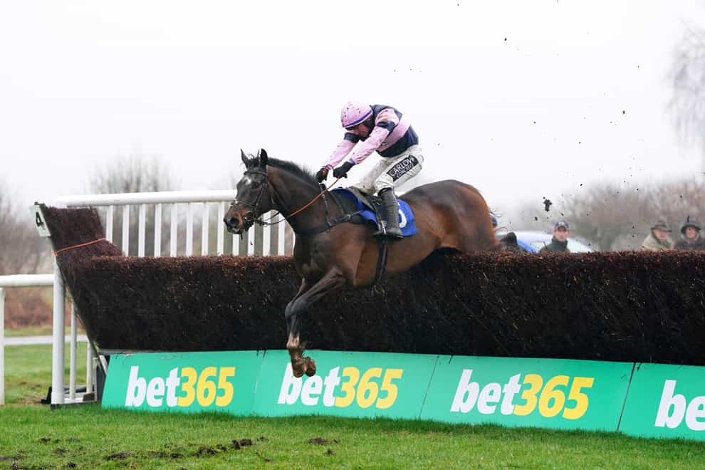 Java Point ridden by jockey Jonathan Burke on their way to winning the Forbra Gold Cup (Sponsored By Flowfit) Handicap Chase at Ludlow Racecourse. Picture date: Thursday March 3, 2022 (David Davies/PA)