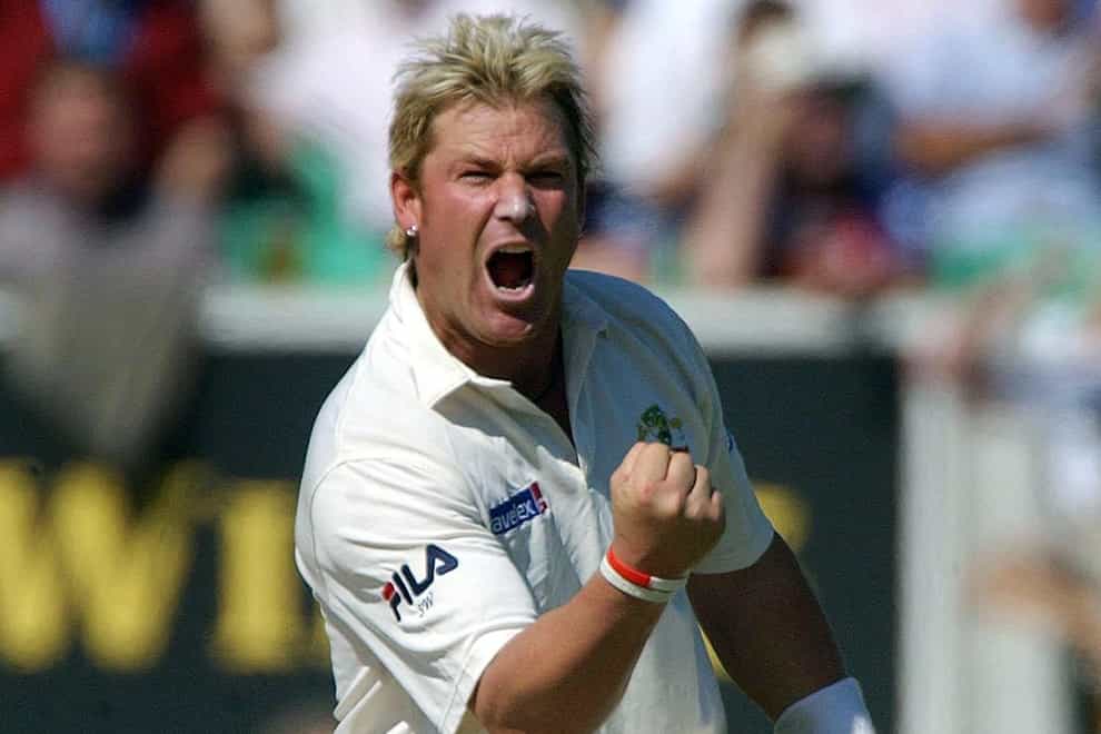 Shane Warne has died at the age of 52 (Chris Young/PA).