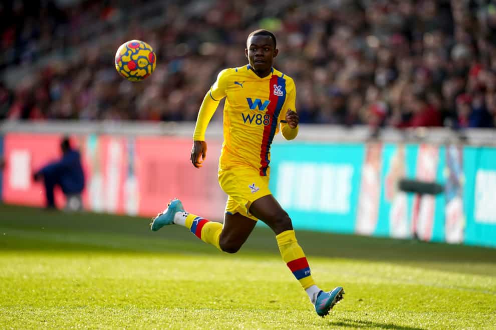Tyrick Mitchell has been an ever-present for Crystal Palace in the Premier League this season (John Walton/PA)