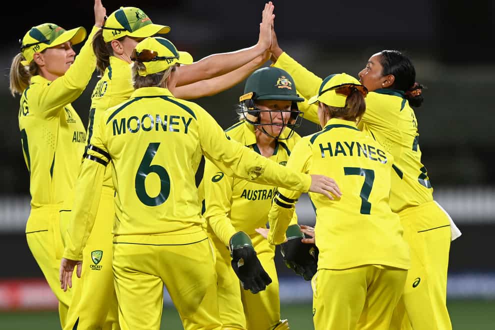 Australia claimed victory in the opener (Andrew Cornaga/Photosport via AP)
