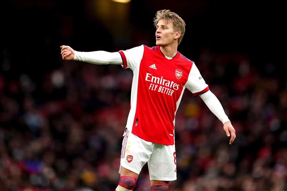 Martin Odegaard has been touted as a future Arsenal captain (John Walton/PA)