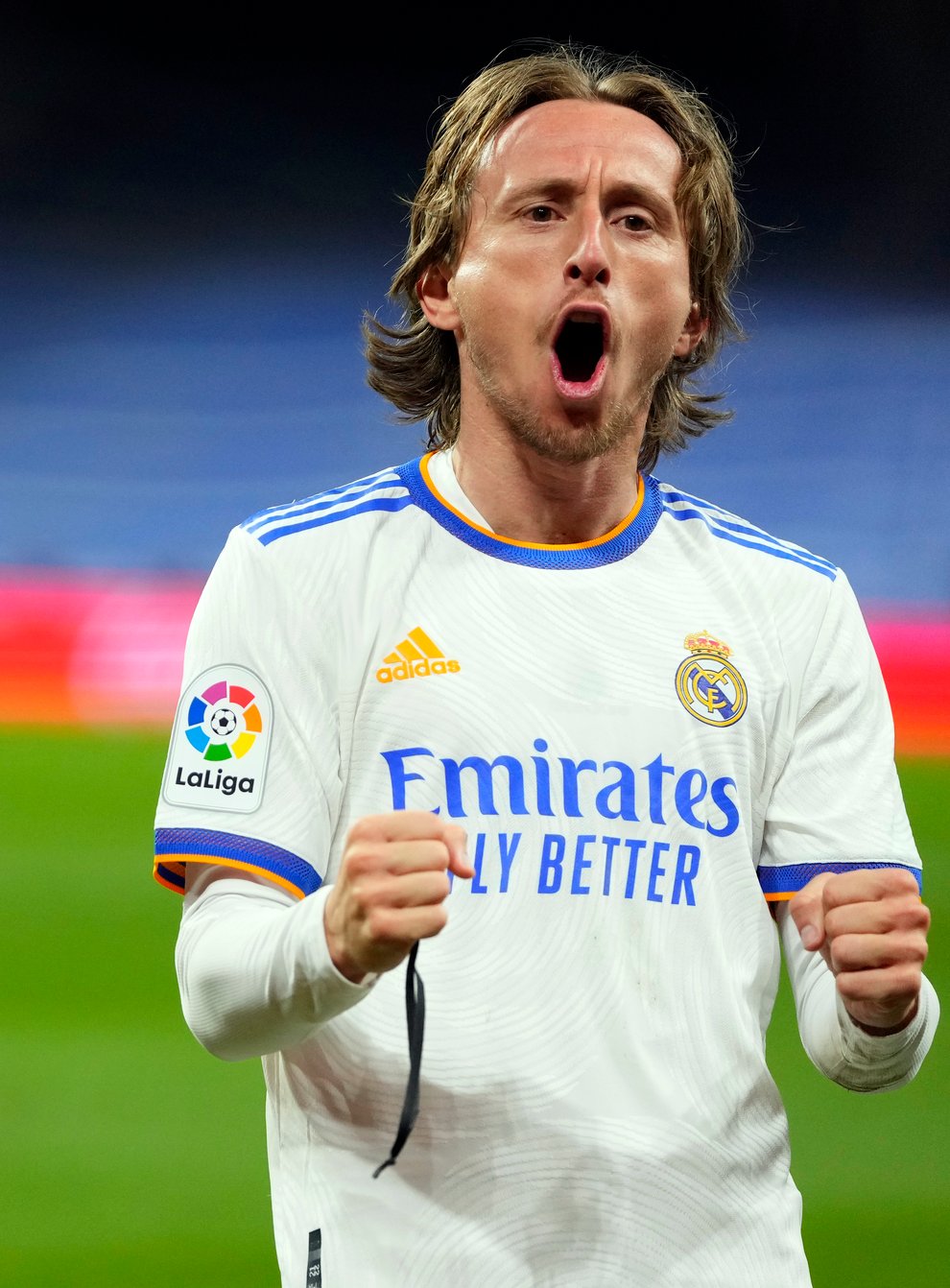 Luka Modric was among the goals as LaLiga leaders Real Madrid beat Real Sociedad (AP/Manu Fernandez)