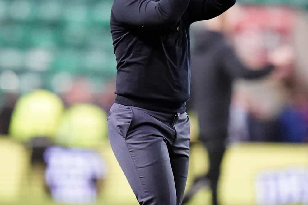Hibernian boss Shaun Maloney was without 10 first-team players for the draw with St Johnstone (Jane Barlow/PA).