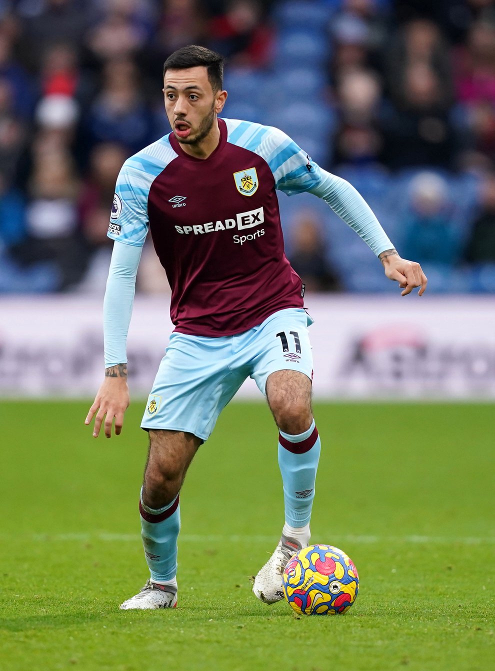 Dwight McNeil has faced criticism from sections of Burnley’s support (Martin Rickett/PA)