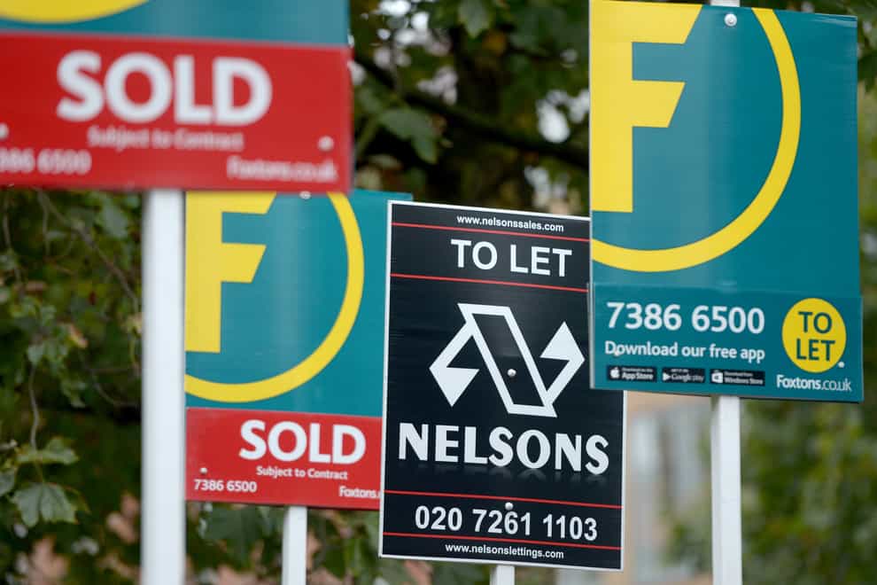 House prices increased at the fastest annual pace since 2007 in February to hit a new record high, according to Halifax (Anthony Devlin/PA)