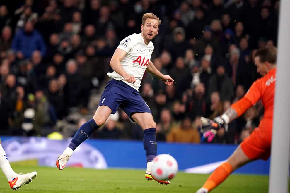 Harry Kane starred as Tottenham hammered Everton 5-0 in the Premier League (Adam Davy/PA)