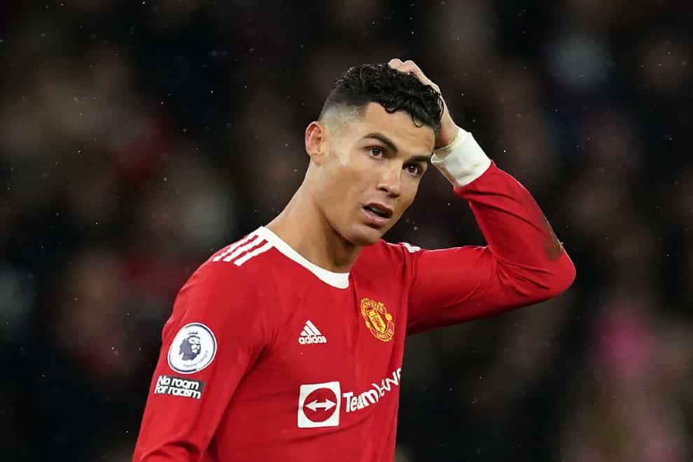 Could Cristiano Ronaldo be on his way out of Manchester United (Martin Rickett/PA)